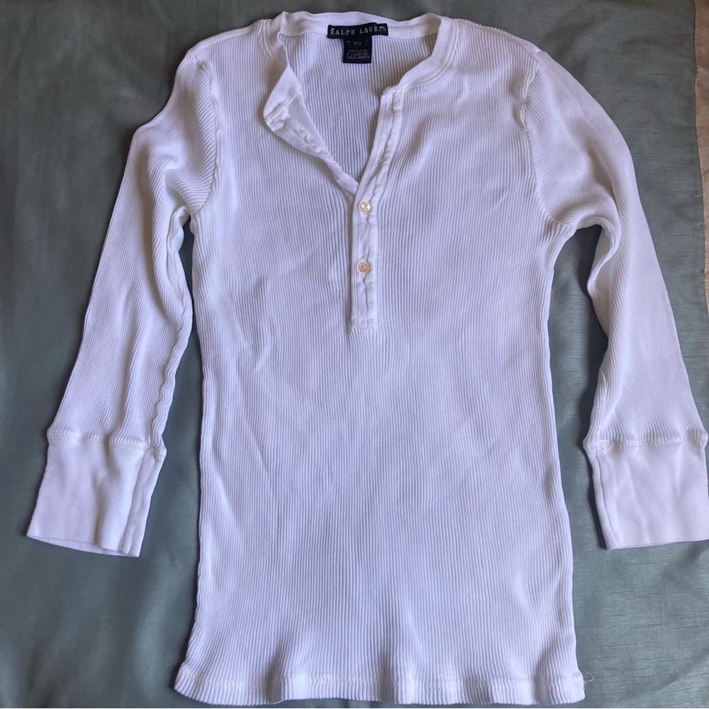 Ralph Lauren Black Label Womens Long Sleeve Top